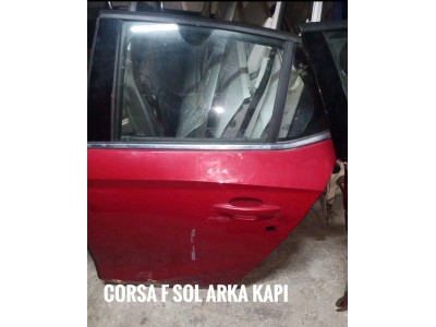 Opel Corsa F Sol Arka Kapı